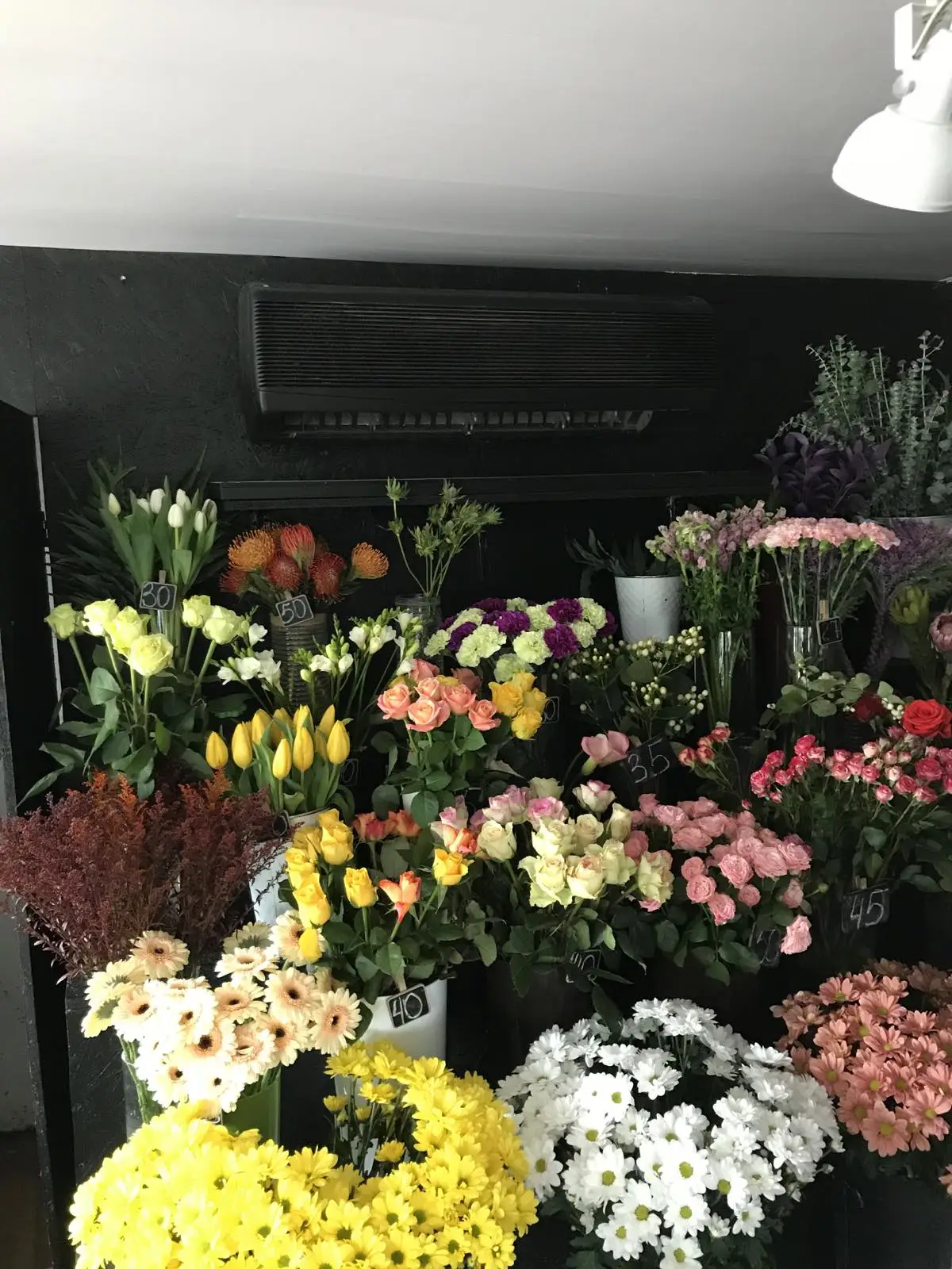 Камера зберігання квітів. Квіткові магазини.