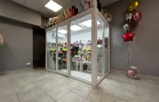 Вітрина холодильник для квітів. Система охолодження квіткової камери «Flower-clima»