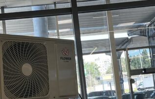Холодильне обладнання для квітів встановлене на даху камери острівного типу