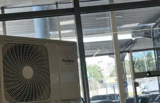 Холодильне обладнання для квітів встановлене на даху камери острівного типу