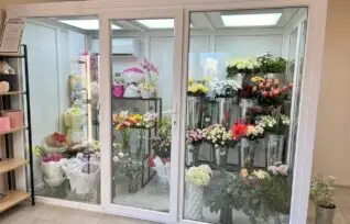 Витрина холодильник для цветов. Система охлаждения цветочной камеры “Flower-clima”