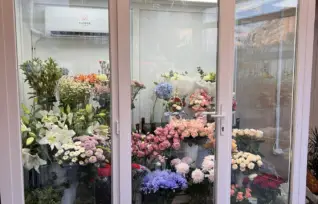 купити в Києві Витрина холодильник для цветов. Система охлаждения цветочной камеры “Flower-clima”
